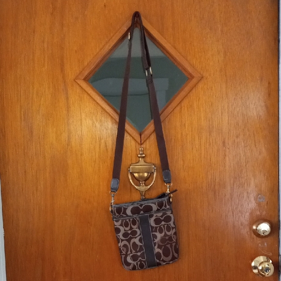 Coach Handbags - Coach Brown Crossbody Bag
